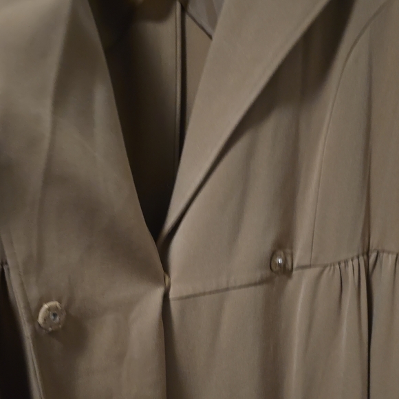 LC Lauren Conrad Tan Pleated Tie Front Sundress - Picture 4 of 11